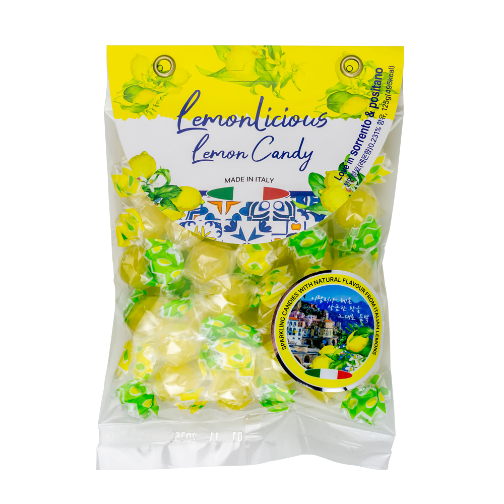 라이킹 레몬리셔스 레몬 캔디 125g